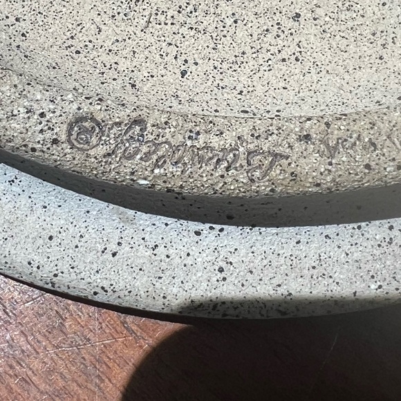 Bristoleaf Pottery, Wizard of Clay RARE š Bristoleaf Trivet for Use or Hanging - Picture 6 of 9